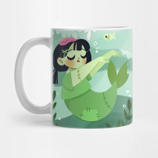 Zombie Mermaid Mug